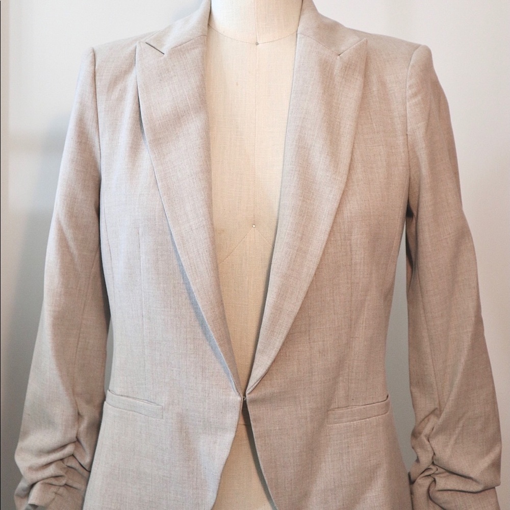 Beige Lightweight Blazer